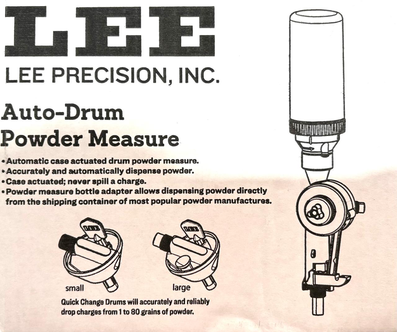 Polvorimetro Auto Drum Automático  