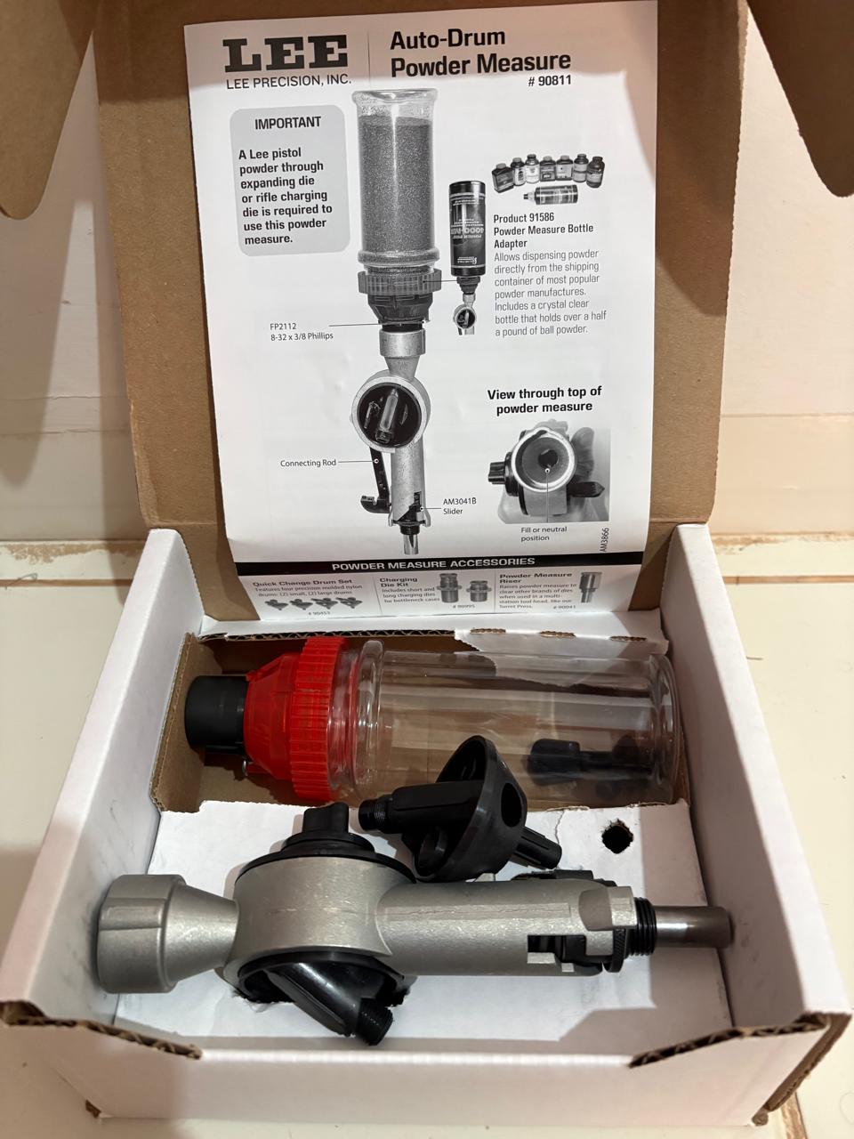 Polvorimetro Auto Drum Automático  