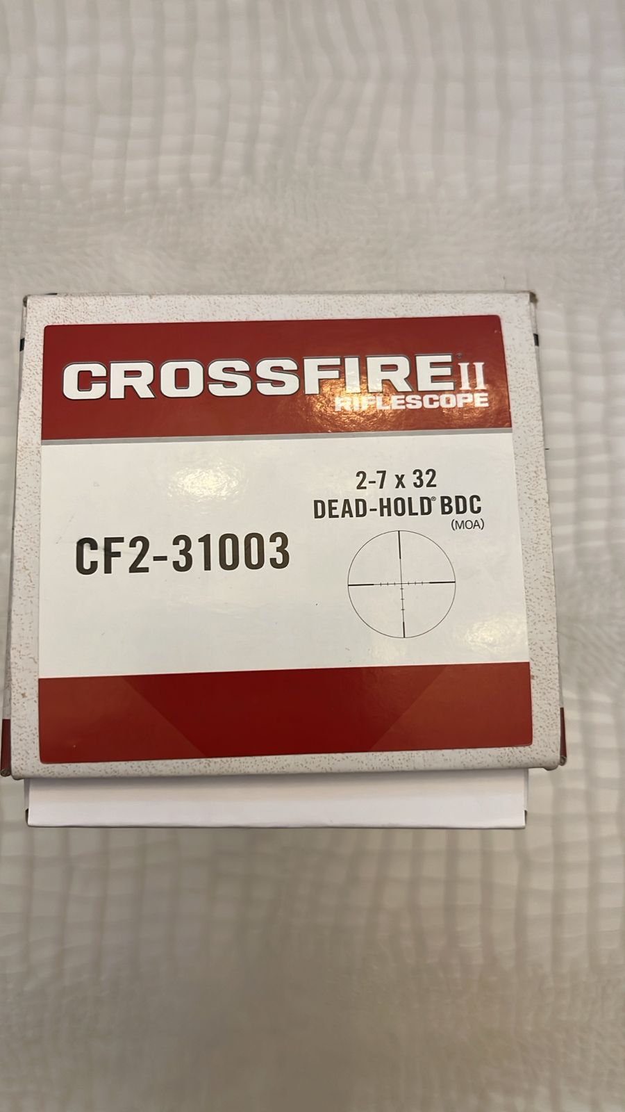 Luneta Vortex Crossfire II 2-7x32 Dead-Hold® BDC (MOA)
