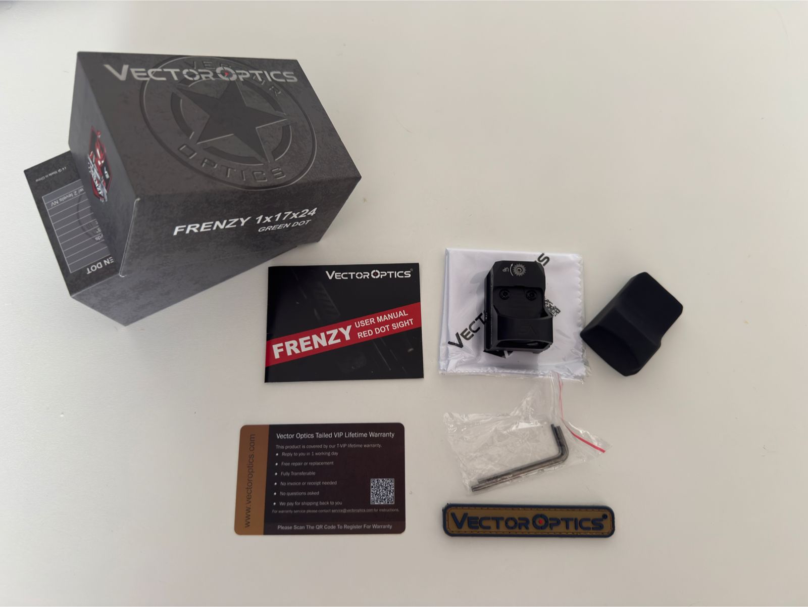 Green dot Frenzy 1x17x24 5 MOA DOCTER - Vector Optics SCRD-G19II