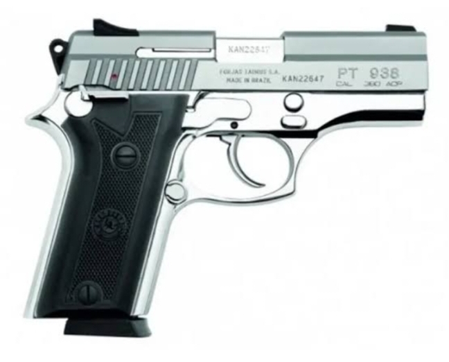 Vendo pistola 938 cromada