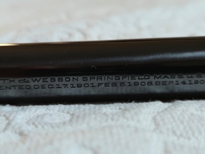 REVOLVER  SMITH WESSON , MODELO 1917 , BRASIONADO EXERCITO BRASILEIRO - CALIBRE 45 ACP - 6 TIROS -